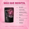 Inositol Myo Chiro Polvo Mujer Magnesio Zinc Metilfolato Vitaminas Porciones