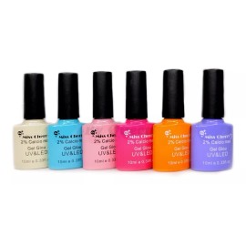 Rj Gel Semipermanente Glow | Brilla En La Oscuridad | 12 Pzs