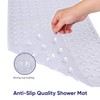 Ameha Shower Bath Mat Non Slip Anti Mould - Clear