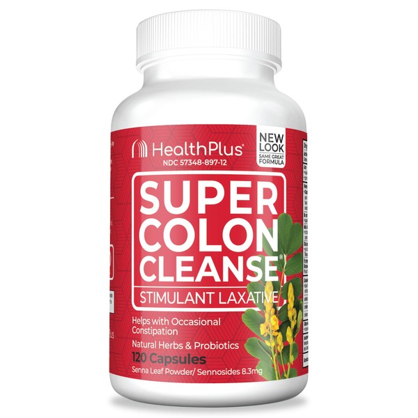 Health Plus 10 Day Super Colon Cleanse -Detox -Laxative |
