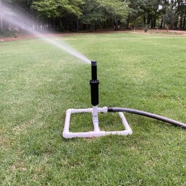 Sliding Sprinkler Base For Professional Lawn Or Garden Sprinkler Heads