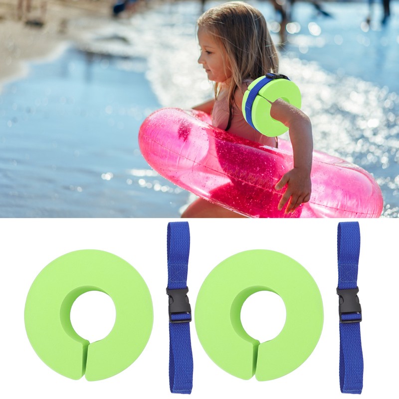 2 Pcs Thicken Baby Swim Cuffs EVA Children's Swimming Buoyancy