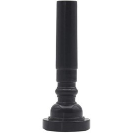 POFET 5pcs ABS Plastic Trumpet Mouthpiece for Trumpet Accessories - Black