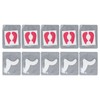 10 Sheet Nasolabial Folds Patch Home Hydrogel Soft Skin Care
