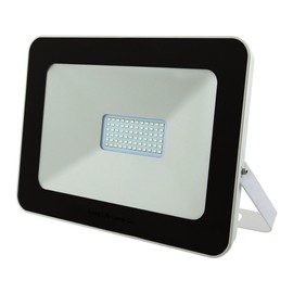 Energy Saving 50w LED Outdoor Floodlight Cool White IP Rated Waterproof Security Light White Body