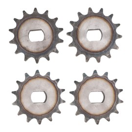4Pcs 428 14T Chain Sprocket 12x17mm H Hole Steel Electric Scooter Sprocket for MY1020 High Speed Motor