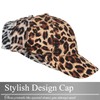 BUZZxSELECTION CAP148 Women's Cap Hat Leopard Animal Design Casual