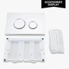 OasisFlow Dual Flush Actuator Plate for Wall Hung Toilets, Compatible