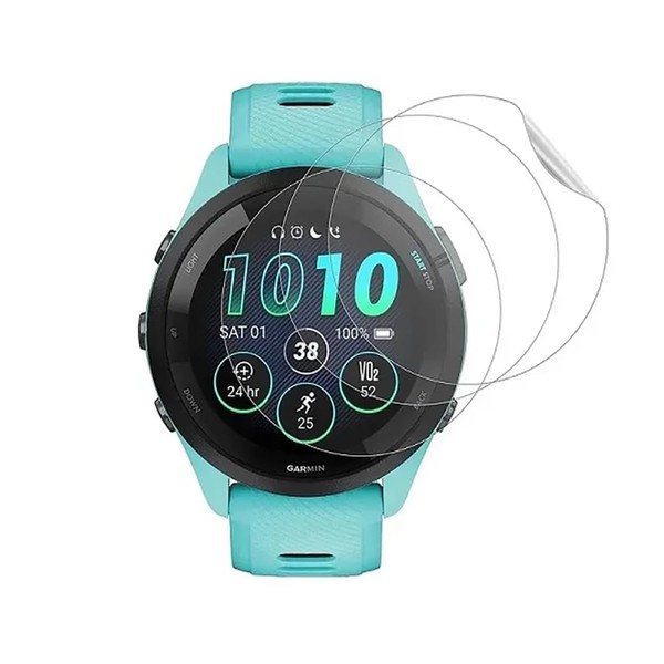 5Pcs Hydrogel Screen Protector for Garmin Forerunner 255S / Music
