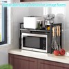 Vaphayva Expandable Kitchen Cabinet Counter Shelf, Adjustable Countertop Organizer, Pantry