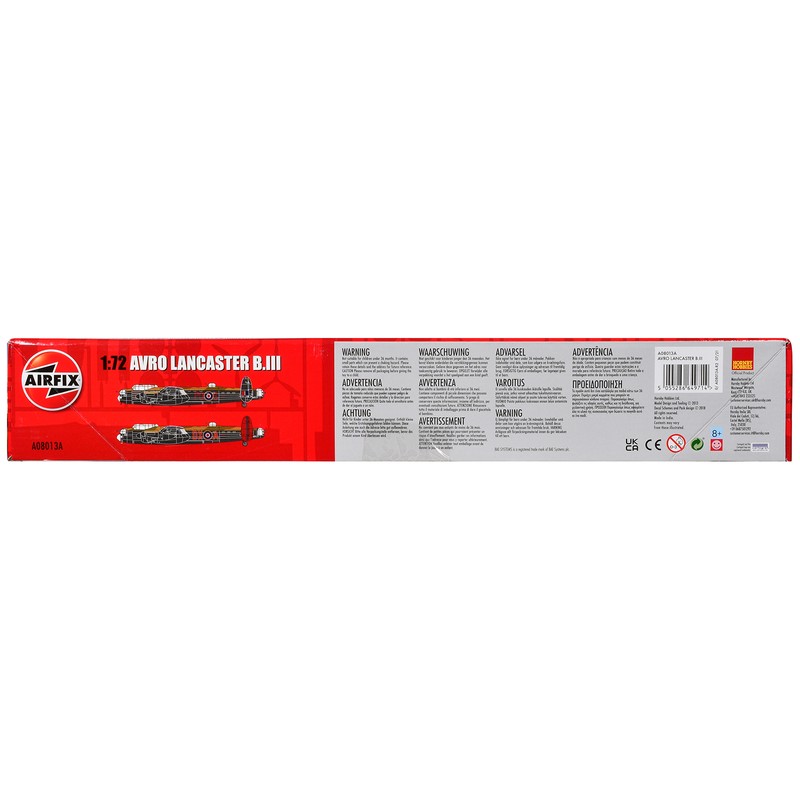 Airfix DCD Level 3 1/72 Plastic Model Kit Diecast Aircraft