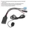 8Pin Car Microphone Adapter Bluetooth 5.0 AUX Audio Cable Music