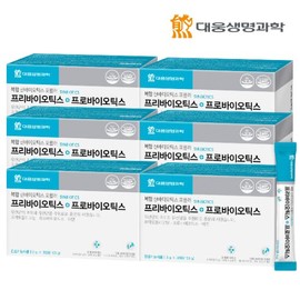 Daewoong Life Science Prebiotics Probiotics Breast Milk Lactic Acid Bacteria 6 Boxes / 대웅생명과학 프리바이오틱스 프로바이오틱스 모유 유산균 6박스