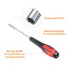 sourcing map 2pcs Metric Nut Driver 3mm Dia 75mm Shank