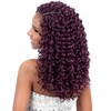 FreeTress Synthetic Hair Crochet Braids GoGo Curl 12" (4-Pack, 1B)