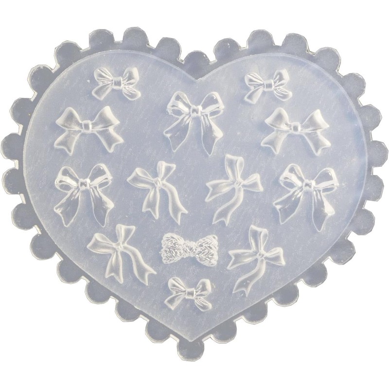 White DIY 3D Silicone Nail Art Decortive Design Mold Nail