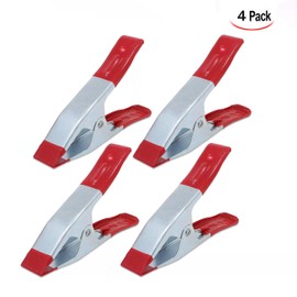 Xrten Pack of 4 Metal Spring Clamps, Tent Clips, Tent Clips for Camping Outdoor Activities