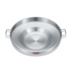 Concord Stainless Steel Comal Frying Bowl Cookware (22"), silver (S4008