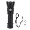 Diving Flashlight LED IPX8 Waterproof Infinitely Dimmable 100M 3000LM White