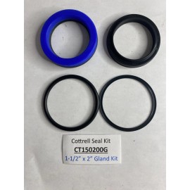 Andes & Company Cottrell Hydraulic Seal Kit , for Gland Nut , # CT-150250-G , NEW ARCTIC GOLD !