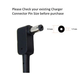New Delta 19V 2.37A 45W Adapter for Acer Aspire E5-573, E5-721, E5-722, E5-731 Laptop Charger with 5.5mm x 1.7mm Big Pin Connector (Not Compatible with 3.0 x 1.0mm Small Pin Connector)