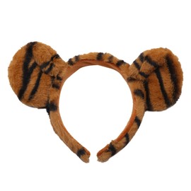 Cartoon Cute Tiger Ear Headband Plush Party Headpiece Hair Band Cosplay Costume Props Unisex Hair Clips for Women Thin/Thick Hair Clips for Women Thick