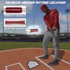 PowerNet Baseball Softball Sweet Spot Training Bat | Develop Proper