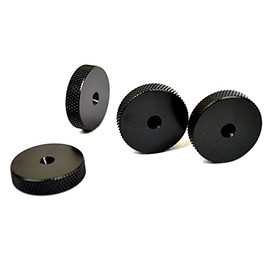 Atacama HD-L Floor Spike Shoes, Black (Pack of 4)