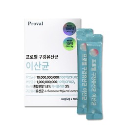 Provel Oral Lactobacillus Lactobacillus 2g x 30 packets (2) JJ Mall / 프로벨 구강유산균 이산균 2g x 30포 2개 JJ몰
