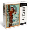 Snowshoe, West Virginia, Art Nouveau Skier (1000 Piece Puzzle, Challenging