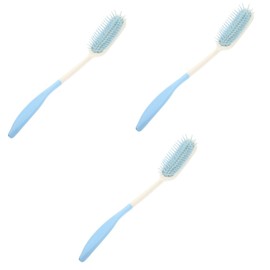 FOMIYES 3pcs Long Handle Hair Comb for Elderly Disabled Comfortable Safe Material