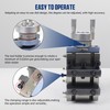 CNCTOPBAOS 210 Mini Lathe Milling Vertical Slide Tool Holder,Cast Iron