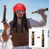 VEQENIFY Pack of 7 Pirate Costume Pirate Costume Men's Pirate