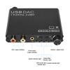 Digital to Analog Converter 3.5mm Coaxial Optical Converter DAC with