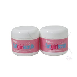 bliss Lot Of 2 Bliss Fat Girl Scrub Body Exfoliator 1.7oz/50mL New And Unbox