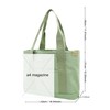 Women's Medium Handbag Canvas Satchel Tote Bag Shoulder Bag Shopper