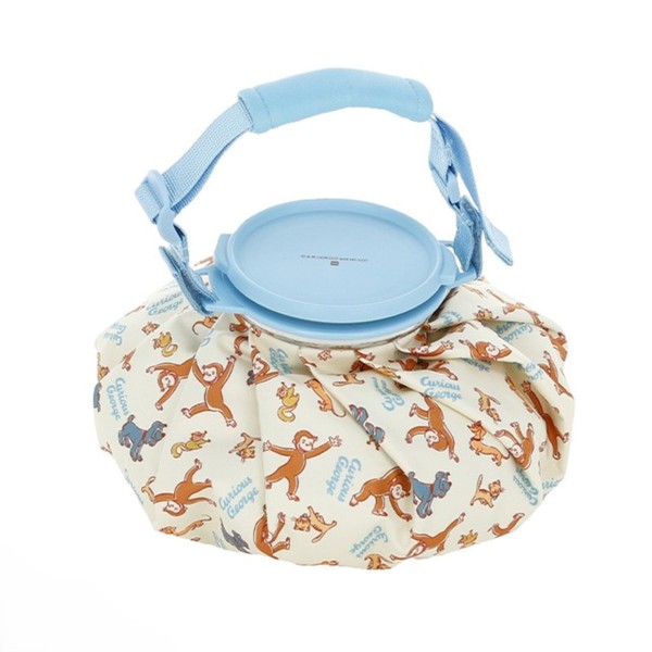 Marushin 4765028900 Ice Bag, Curious George, Anime, Monkey, Girls, Boys,