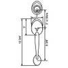 eBuilderDirect Dark Oil Rubbed Bronze Lock Door Lever Handle Entry/Privacy/Passage/Dummy/Deadbolt/Handleset