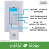 myTouchSmart 33861 LE One in-Wall Digital Timer, Push Door Switch,