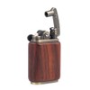 Rosewood Wooden Case Antique Type Soft Flame Rocker Arm Petrol