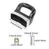 2pcs Replacement Pot Handle, Metal Short Pan Side Handles Ear