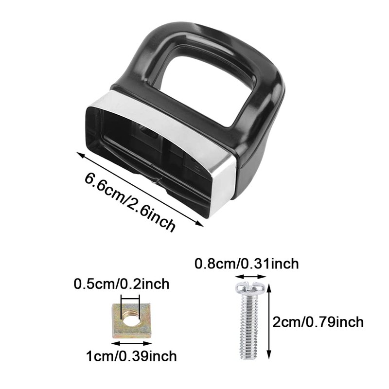 2pcs Replacement Pot Handle, Metal Short Pan Side Handles Ear