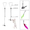 ZWZNBL 1 Set Self-Play Hanging Door Cat Mouse Toys Interactive