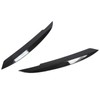 2PCS Car Headlight Eyebrows Carbon Fiber Style Left Right Replacement