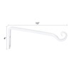 Mkono Hanging Plant Bracket 10 inch Metal Wall Plant Hook