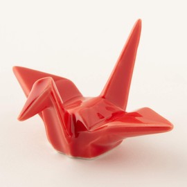 TAMAKI T-753361 Chopstick Rest, Red, 2.0 x 2.4 x 1.2 inches (5 x 6 x 3.1 cm), Made in Japan