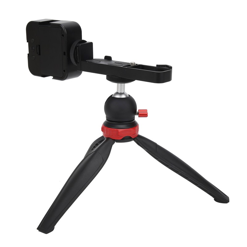 YELANGU Camera Desktop Tripod with Fill Light Mini Vlogging Kit