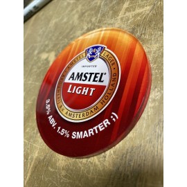 Amstel Light Medallion Badge 3" Beer Tap Faucet Tower SB1060-C12