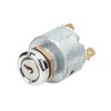 Universal Ignition Switch Lock Cylinder with Keys Aluminum Alloy Replacement