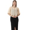 Soft Capelets capes Shawls and Wraps for Dress Chiffon Shrug
